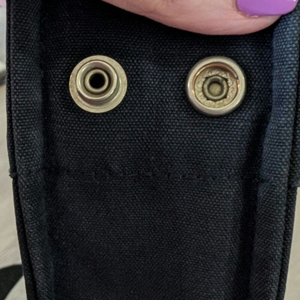 Vintage HERMES Navy Fourre Tout Canvas Tote Bag - Picture 7 of 7